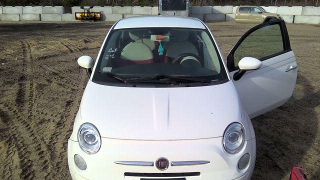 2012 Fiat 500 WHITE Photo 4