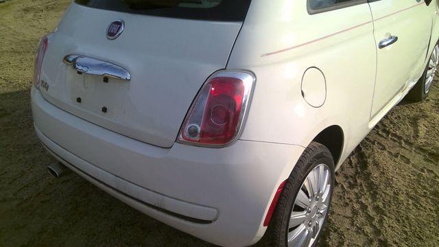 2012 Fiat 500 WHITE Photo 14
