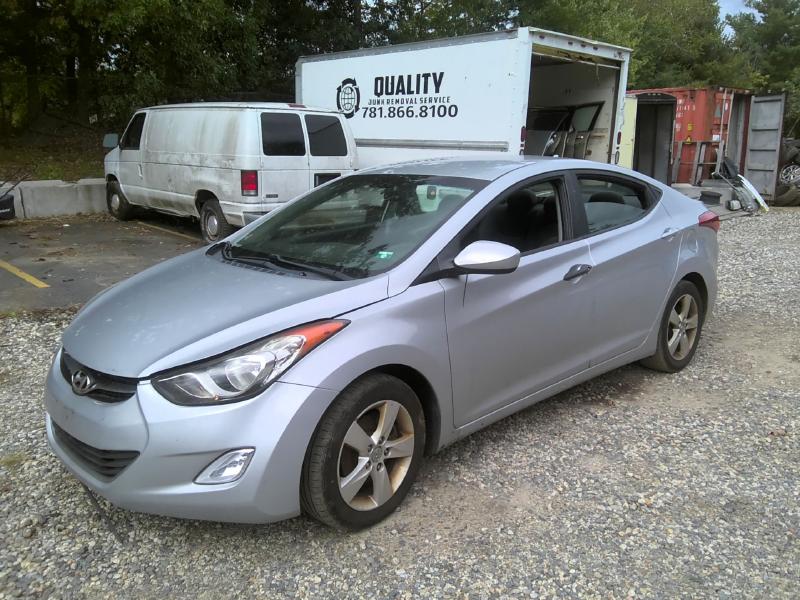2012 Hyundai Elantra GRAY Photo 2