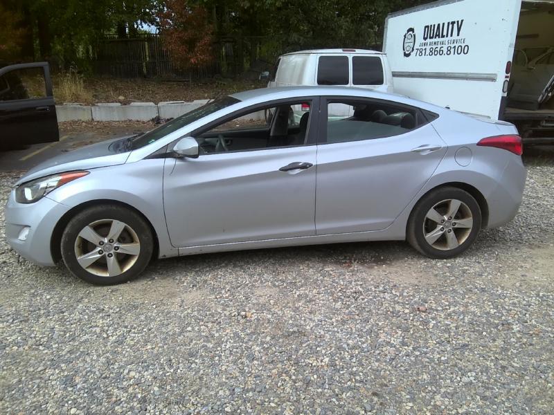 2012 Hyundai Elantra GRAY Photo 3