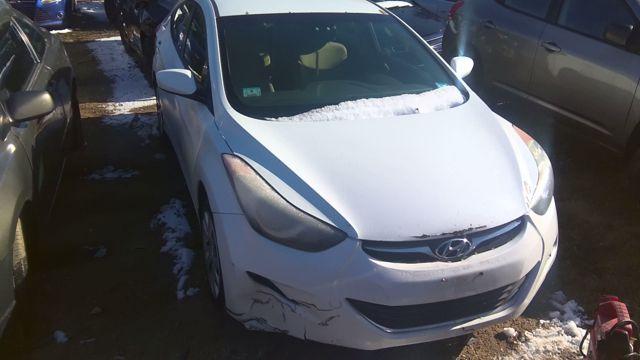 2012 Hyundai Elantra WHITE Photo 12