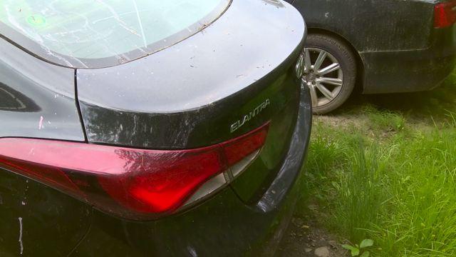 2014 Hyundai Elantra BLACK Photo 2