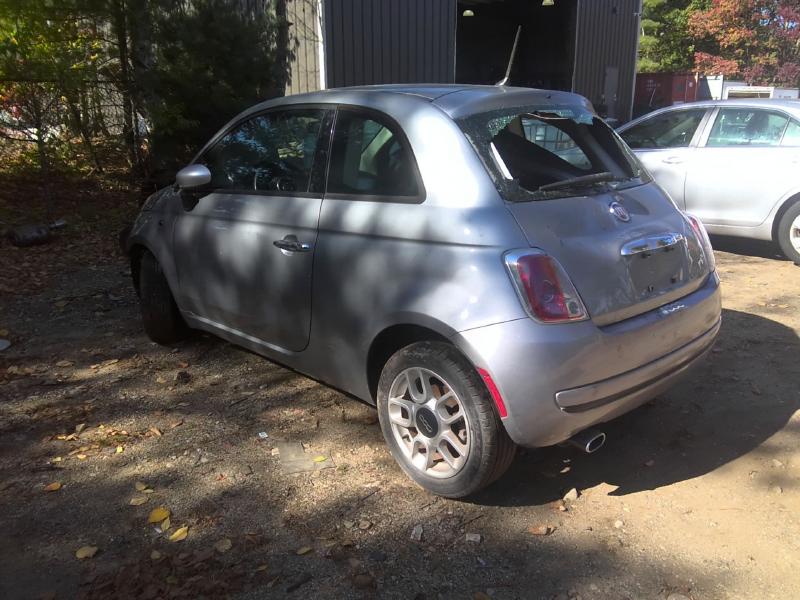 2015 Fiat 500 SILVER Photo 2