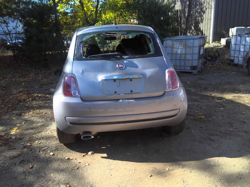 2015 Fiat 500 SILVER Photo 3