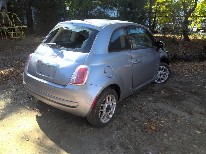 2015 Fiat 500 SILVER Photo 4
