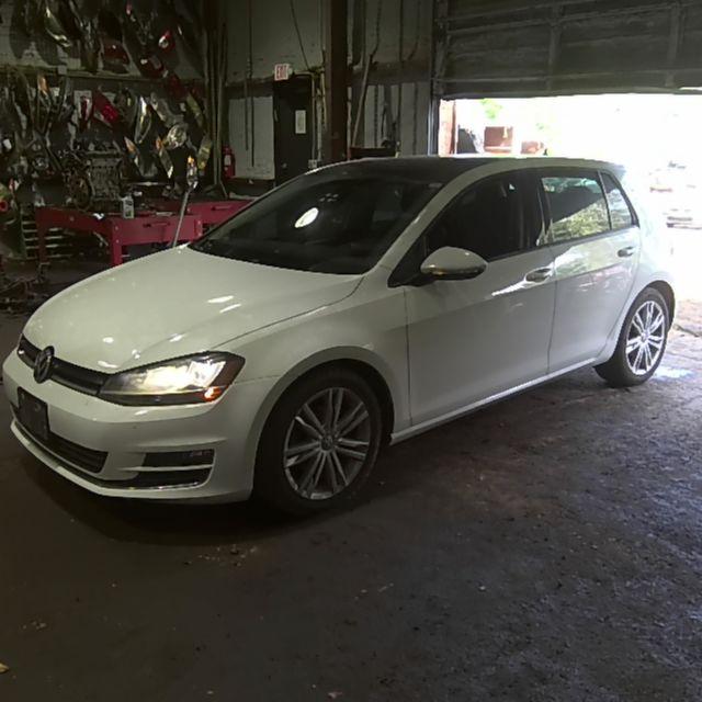 2015 Volkswagen Golf WHITE Photo 4