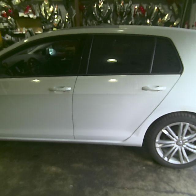 2015 Volkswagen Golf WHITE Photo 8