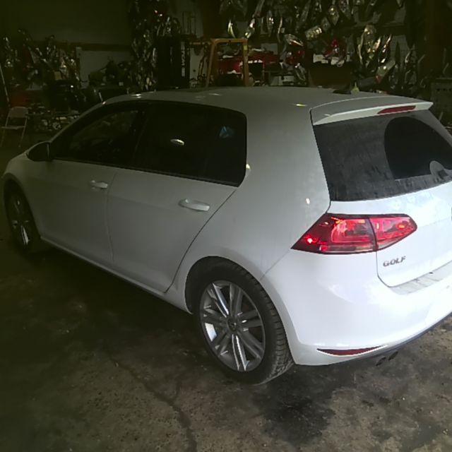 2015 Volkswagen Golf WHITE Photo 9