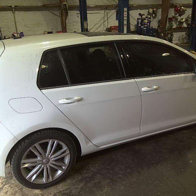 2015 Volkswagen Golf WHITE Photo 13