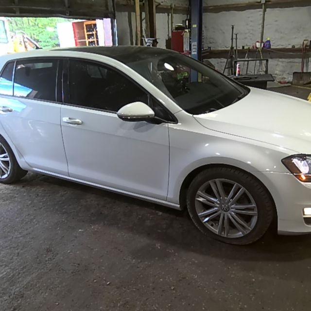 2015 Volkswagen Golf WHITE Photo 15