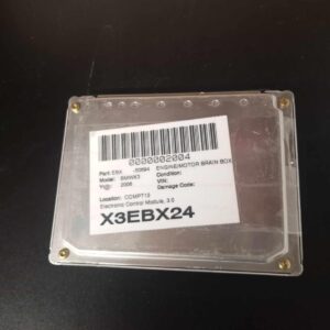 06 BMW X3 Engine Brain Box ECM PCM 3.0l W/o High Speed Synchronization
